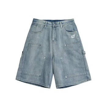 UF9193 Denim Shorts Men