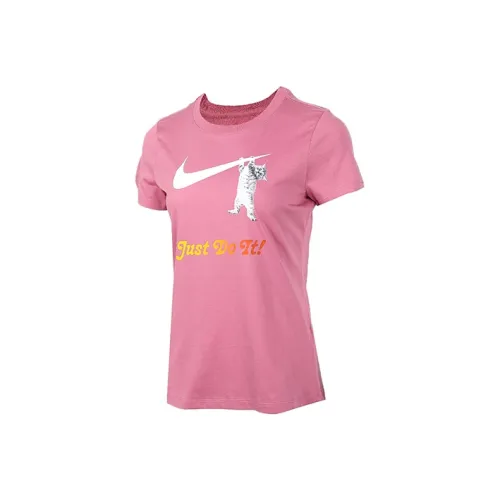 Nike T-Shirts Women's Berry