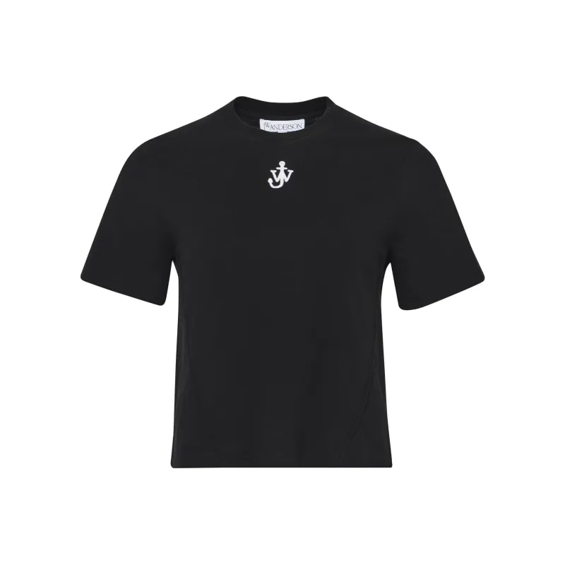 JW Anderson Anchor embroidered T shirt-0