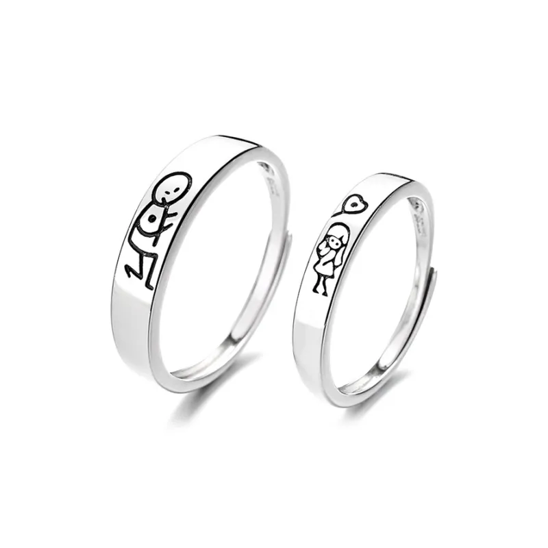 JONNY MOORE S925 Silver Rings Unisex-2