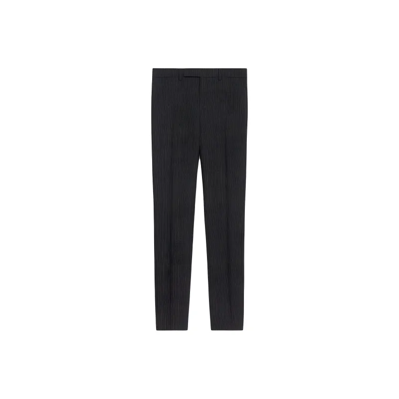 CELINE Mods Pants In Retro Striped Wool-0