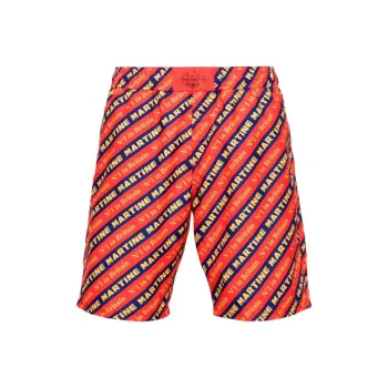 Martine Rose Allover Logo Printed Short
