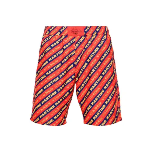 Martine Rose Allover Logo Printed Short
