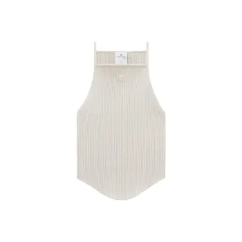 COURREGES Holistic Rib Knit Tank Top