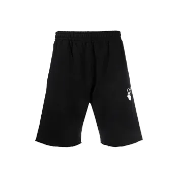 OFF WHITE Arrow Marker Print Jersey Sweat Pants