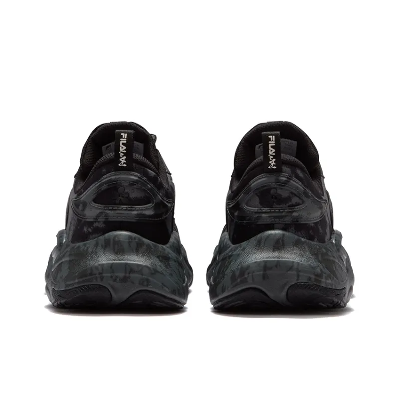 FILA FUSION FORCE X P.A.M. Gravity Shoes Low Top Running Shoes Women's Gray Black-3