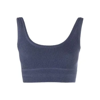 Eres Cropped Scoop-neck Bra