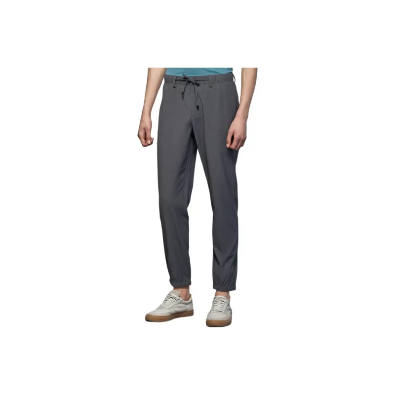 Yiwen Casual Pants Men's Medium Gray-0