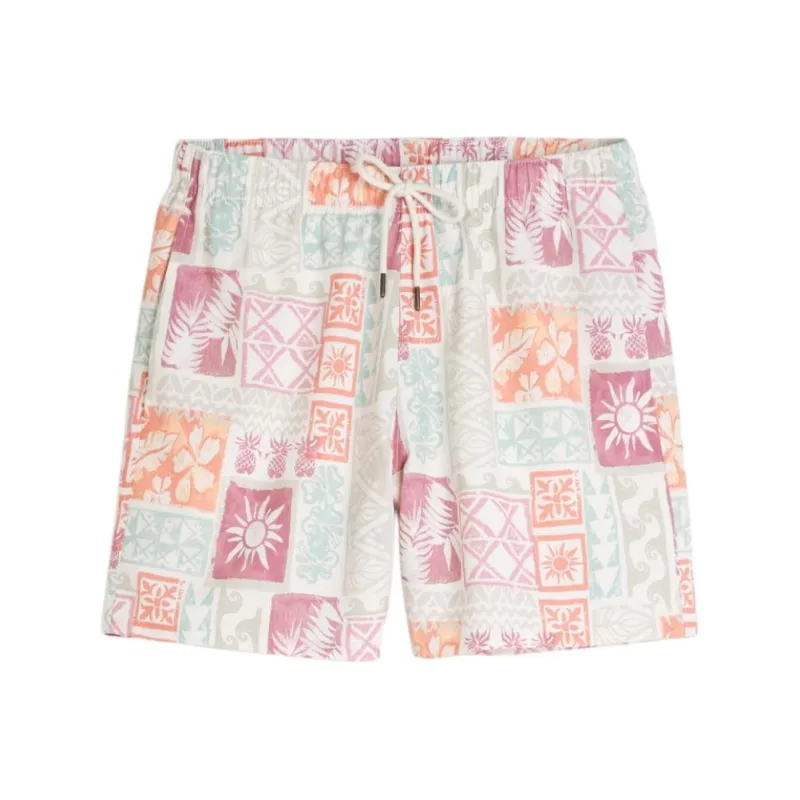 Hollister Swimming Shorts Men's Cream Pattern-0