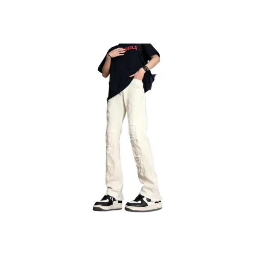 Menglaini Jeans Unisex