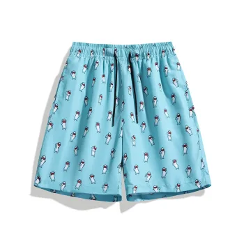 RASHOMONG Beach Shorts Men