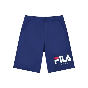 FILA Casual Shorts Men Glamor Purple Blue