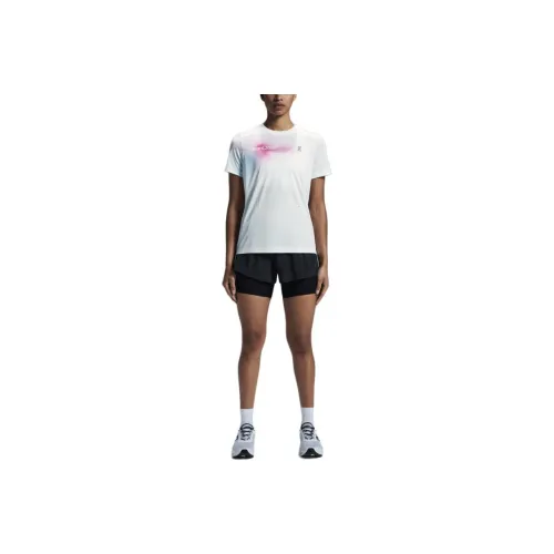 On Pace T Shirt Women's Natural Color/Pink