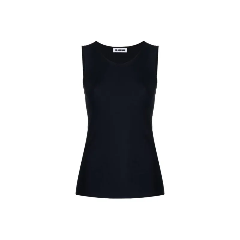 JIL SANDER Crewneck Tank Top-0