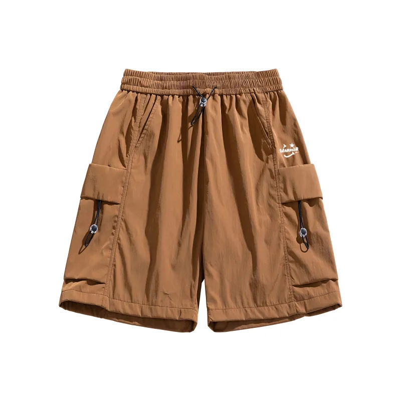 Warrior Huichao Riding The Wind Collection Cargo Shorts Unisex-15