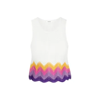 Sandro Tank Tops Women's White