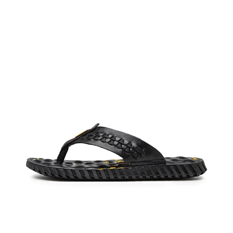 Dunnu Slip Resistant Flip Flops Men's-0
