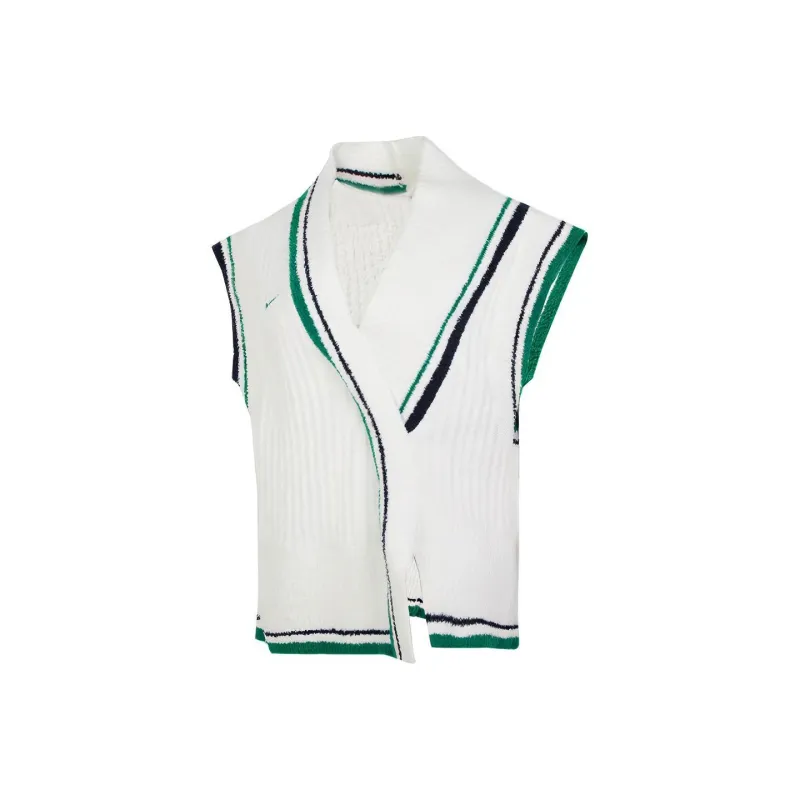 Nike Tank Tops Women's White Green-0