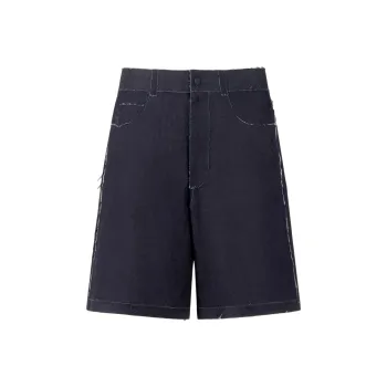 MARNI High waisted Denim Shorts