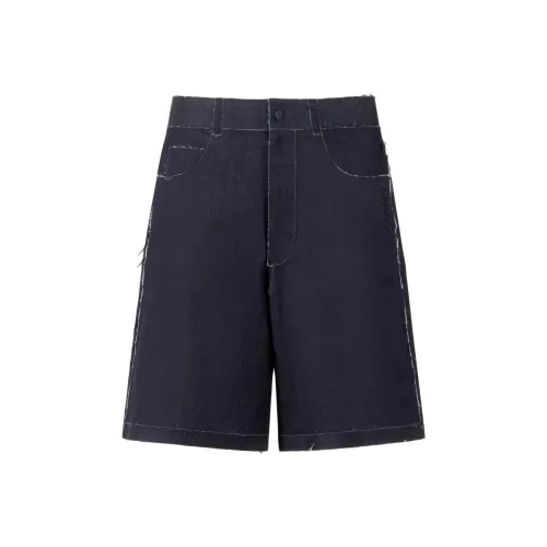 Paule Ka Cropped-Jeans mit Kontrastnähten Schwarz