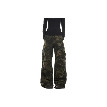 PISYPOX Cargo Pants Unisex Green