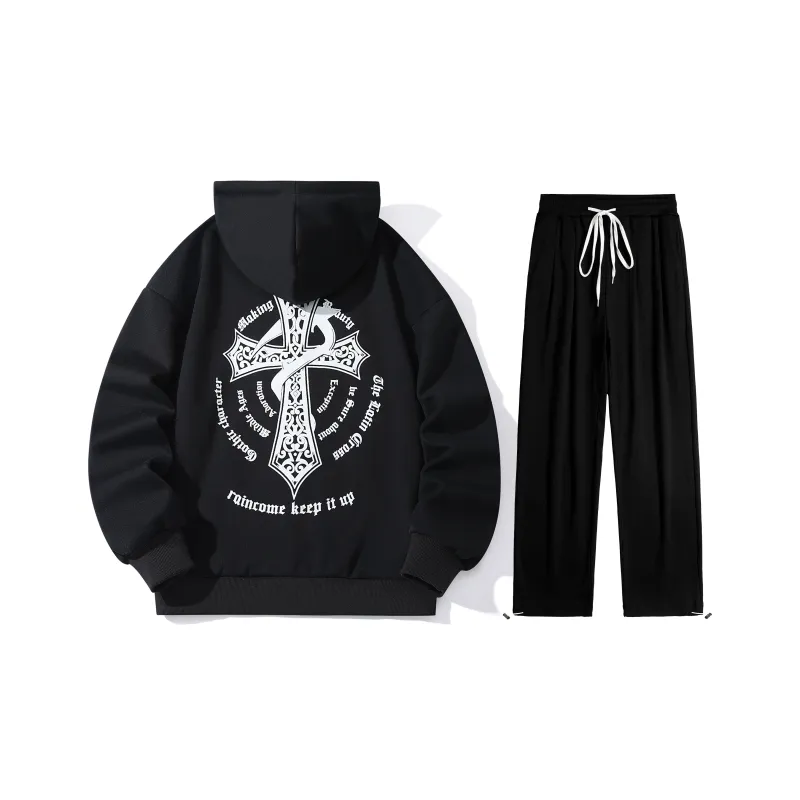 RAINCOME Sweatshirt Sets Unisex-0