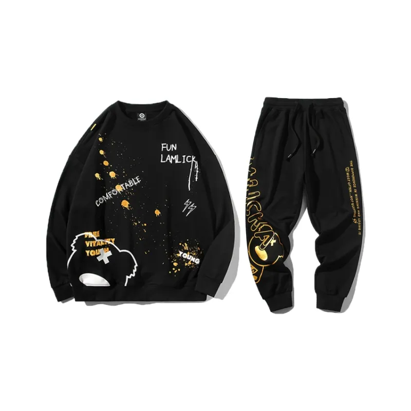 LAMLICKA Sweatshirt Sets Unisex-0