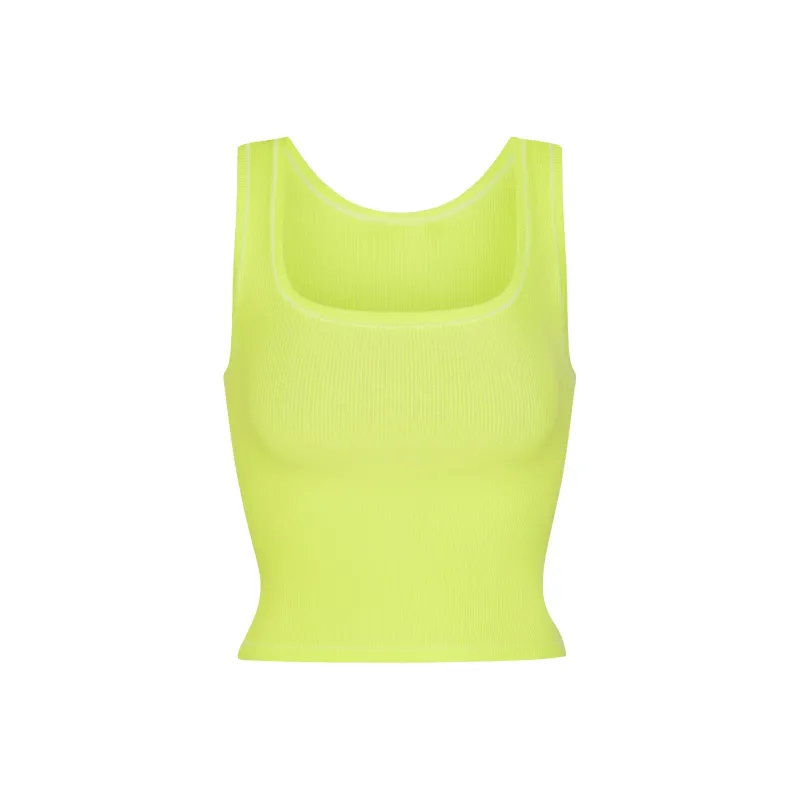 SKIMS Tank Top Women's DAFFODIL/Narcissus-0