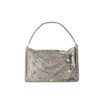 Paco Rabanne Brass Handbag Women's Silver