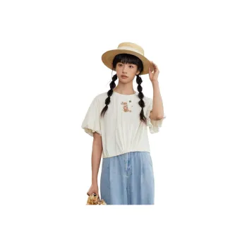 ZIHAN T-Shirt Women's Beige Gold