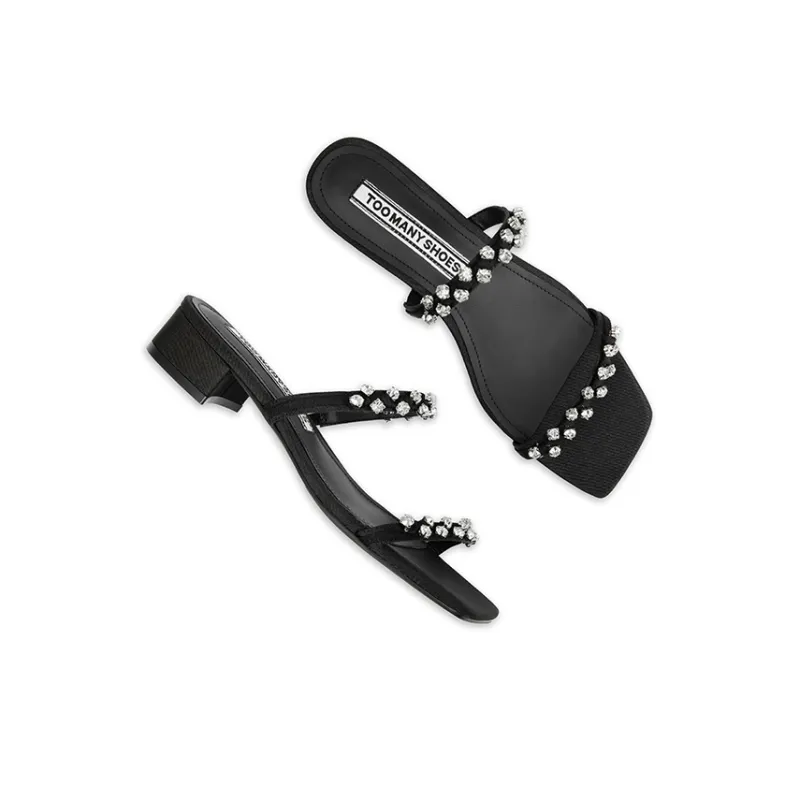 TOOMANYSHOES Slide Slippers Women's-3