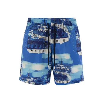 Vilebrequin City print Swim Shorts