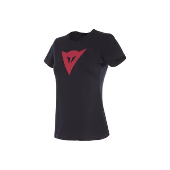 DAINESE T-Shirt Women's Black Red