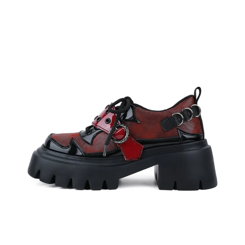Enqo Chunky Heel High Heels Women's Multicolor-0
