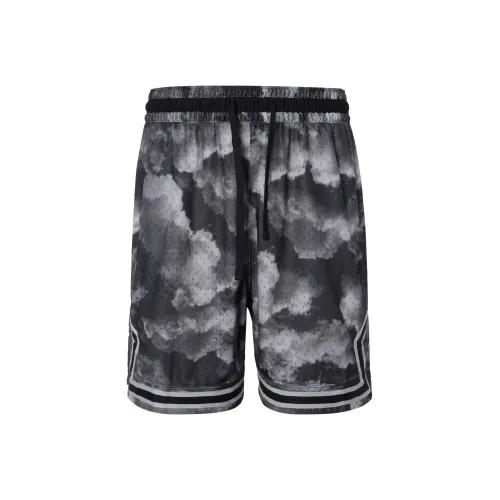 JORDAN Casual Shorts Men Black Gray Color