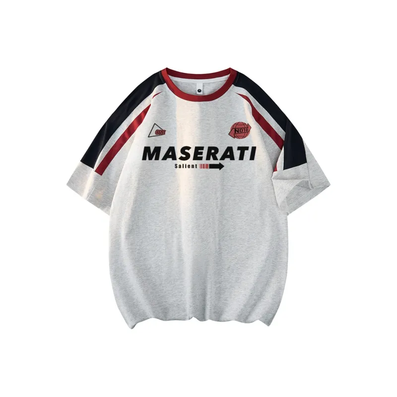 Maserati Raglan Sleeve T Shirt Unisex-12