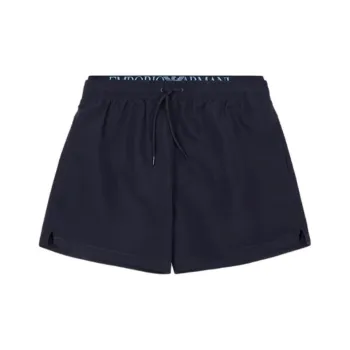 EMPORIO ARMANI Asv Logoband Recycled Fabric Swim Shorts