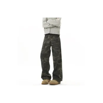 DARK HORSE Casual Pants Unisex Camouflage