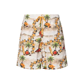 LOUIS VUITTON Monogram Nylon Swim Shorts