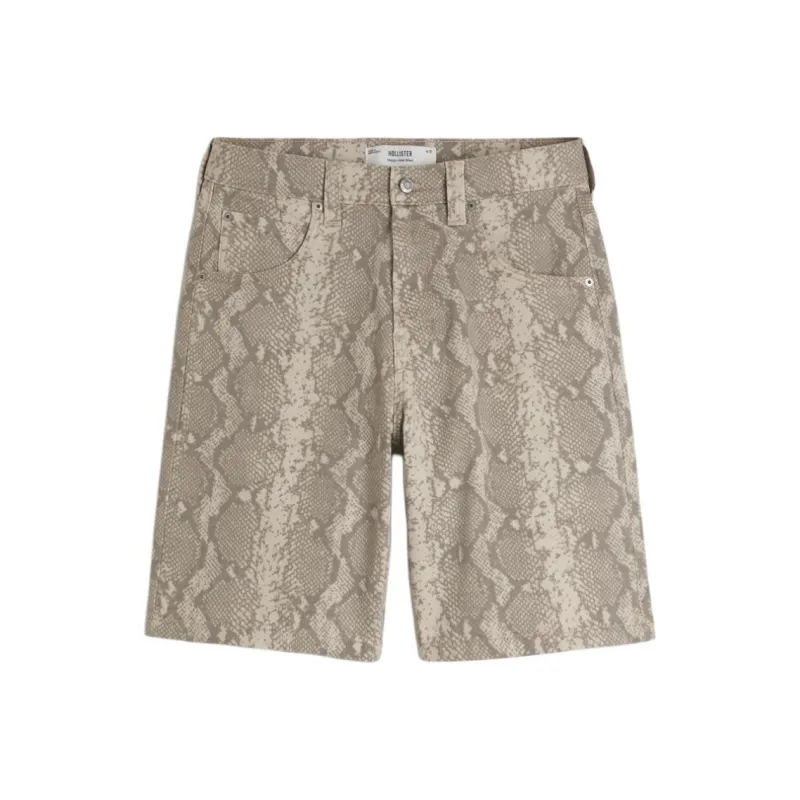 Hollister Denim Shorts Men's Light Brown-0
