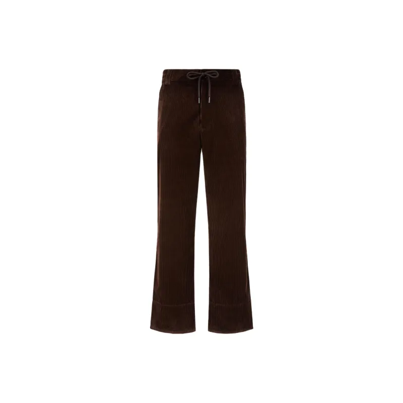 Moncler Casual Pants Men's Brown-0