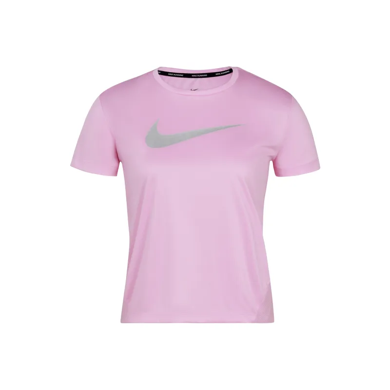 Nike T Shirts Women's Rise Pink-0