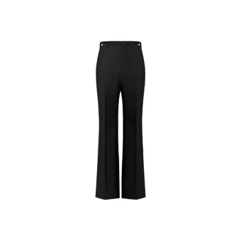 LOUIS VUITTON Flared Tailored Wool Pants Casual Pants Men's Black