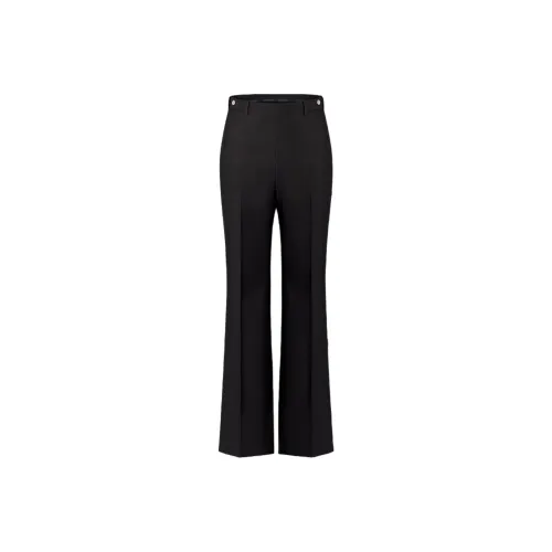 LOUIS VUITTON Flared Tailored Wool Pants Casual Pants Men's Black