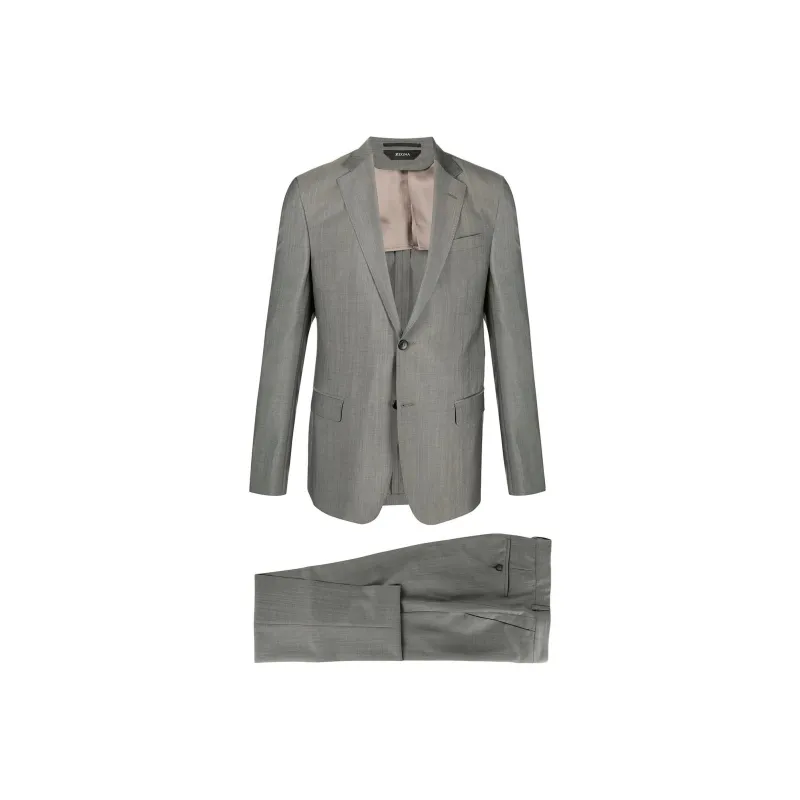 Ermenegildo Zegna Business Suits Men Gray-0