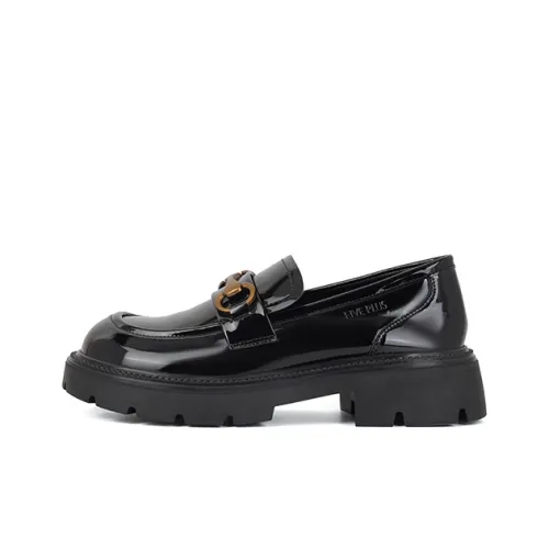 FIVE PLUS Loafers Women's Black