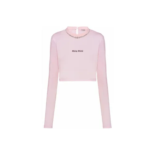MIU MIU T Shirt Women's Snow Pink