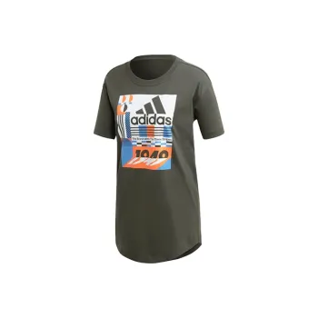 Adidas T-Shirts Women's Earthy Brown