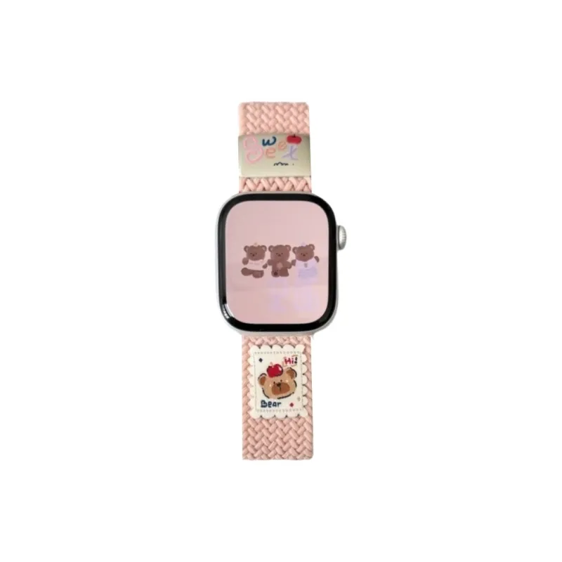 Vobafe Compatibility With Apple Watch Series 9/S8/S7/S10 SE/Ultra 2 Watch Band Apple Compatibility Fabric Material-10