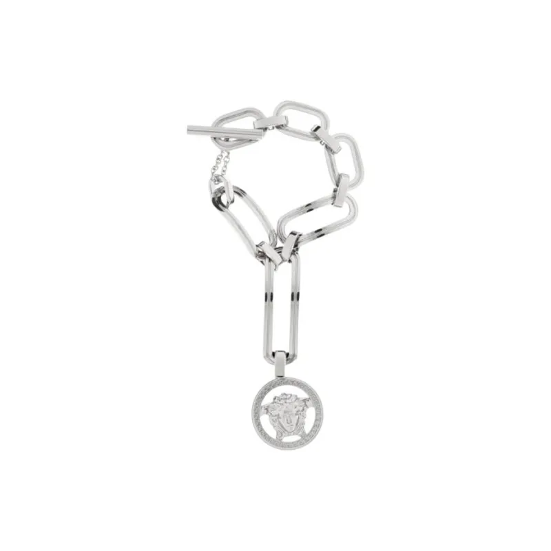 VERSACE Medusa Chain Linked Bracelet-0